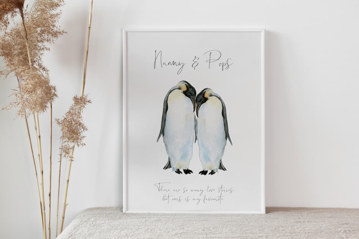 Penguin Couples Artwork