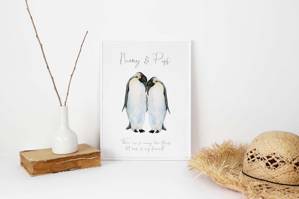 Penguin Couples Artwork