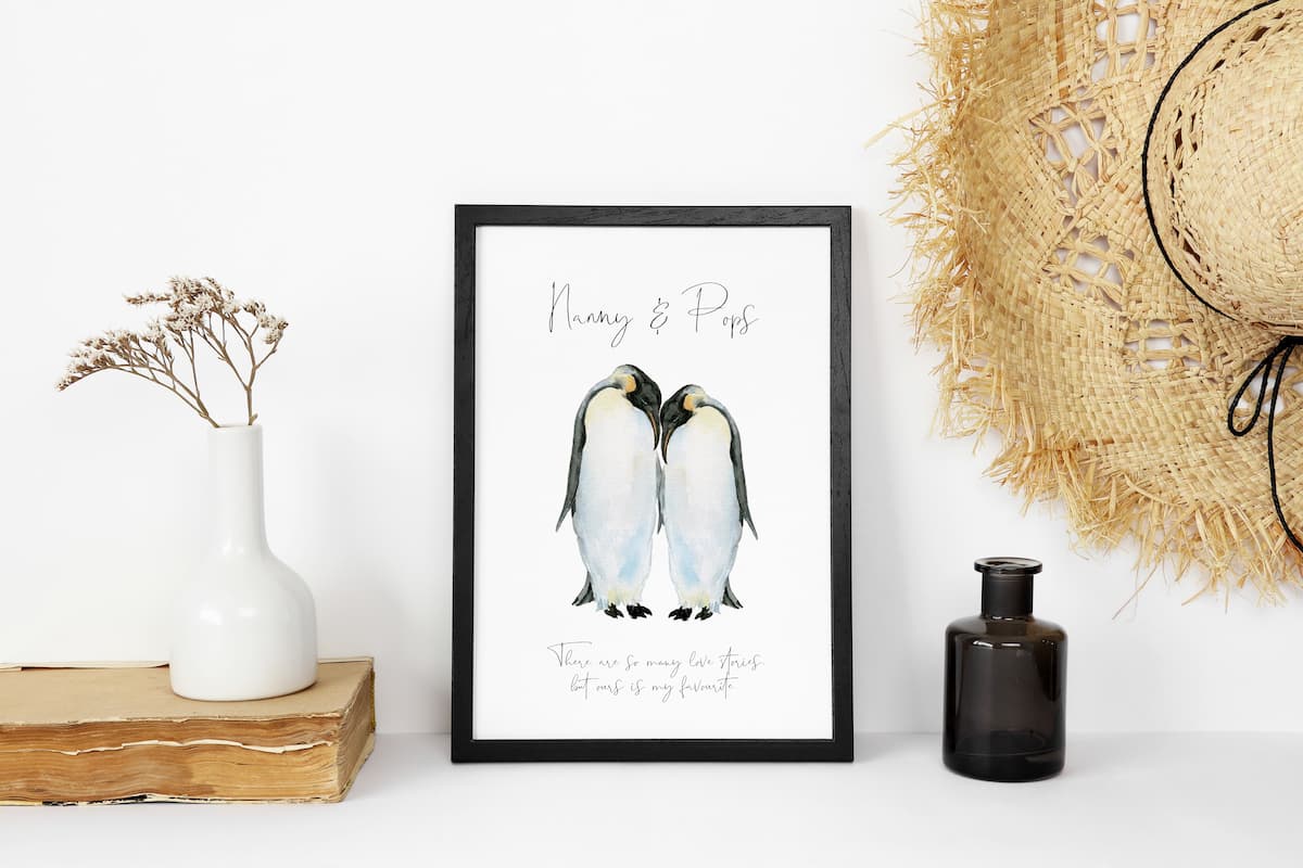 Penguin Couples Artwork