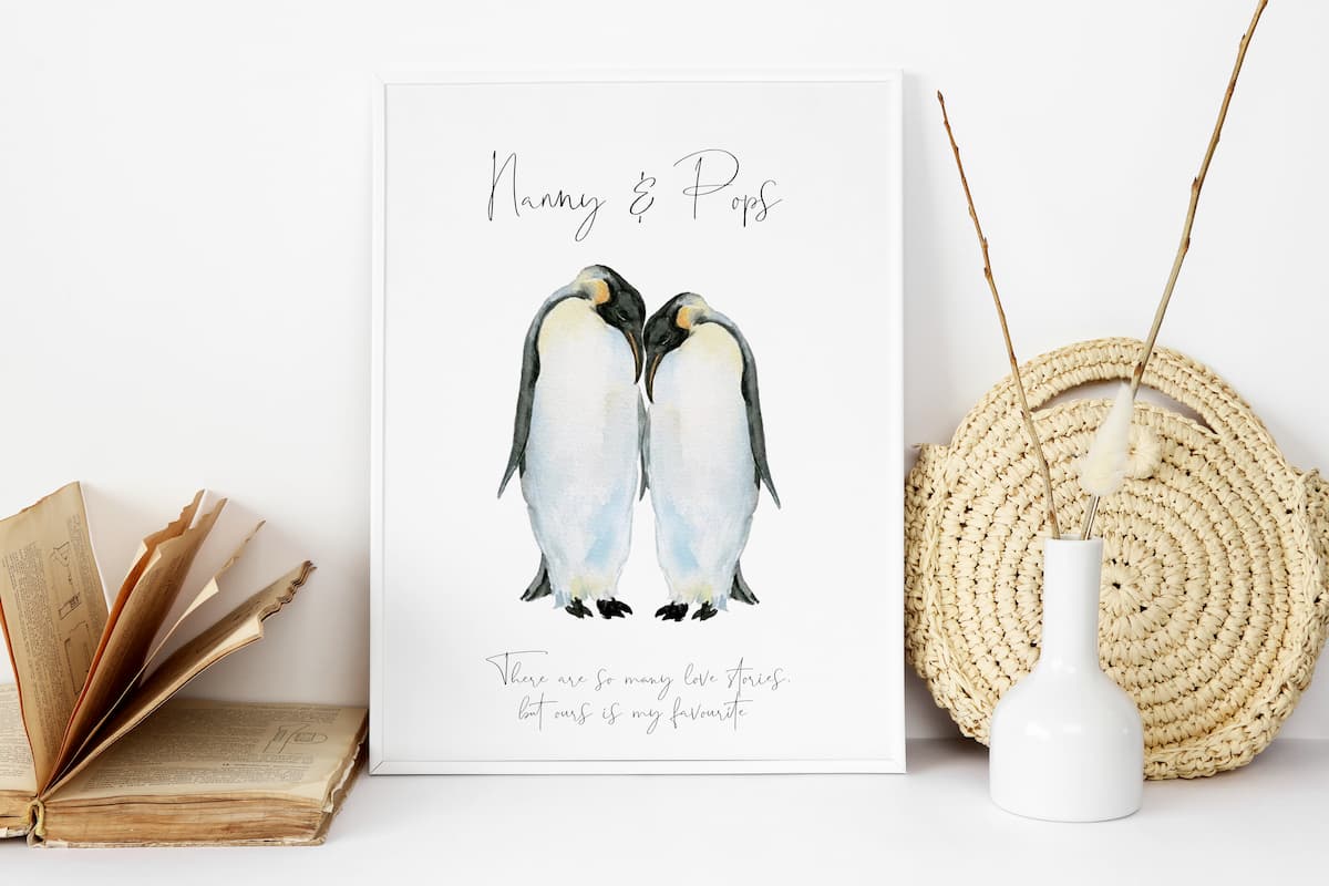 Penguin Couples Artwork