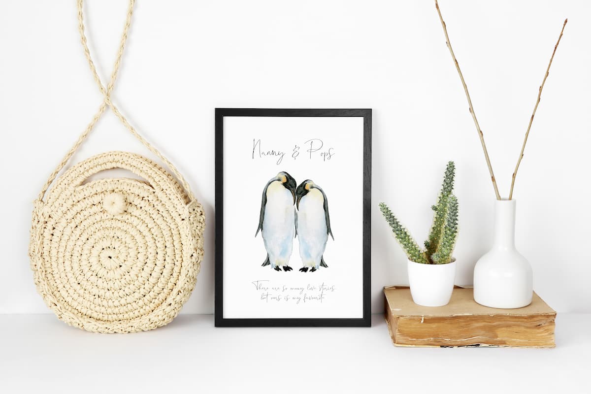 Penguin Couples Artwork