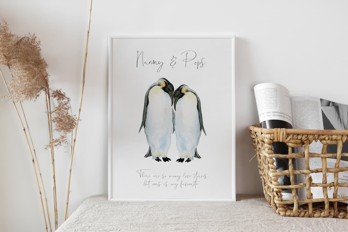 Penguin Couples Artwork