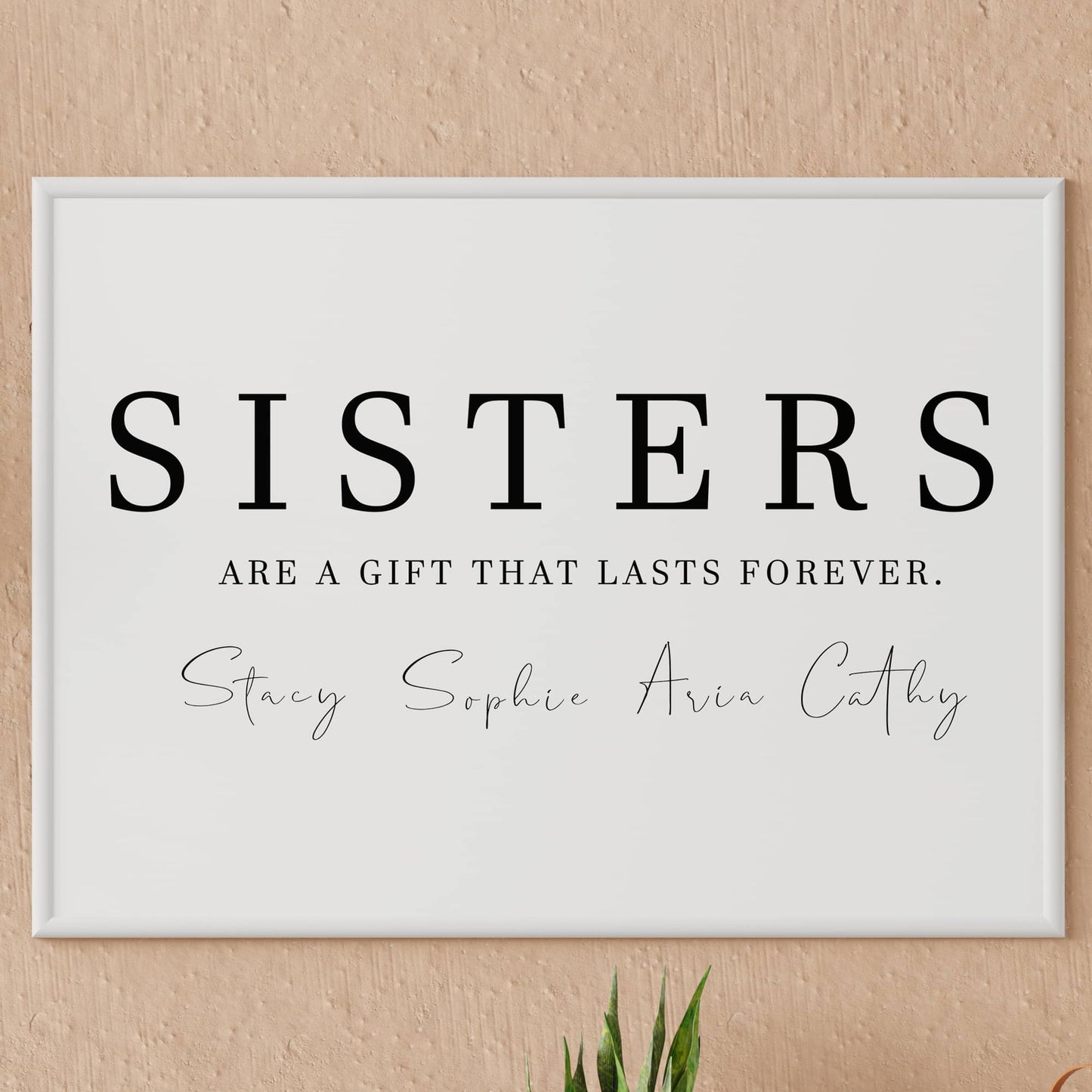 Sisters Are A Gift Artwork