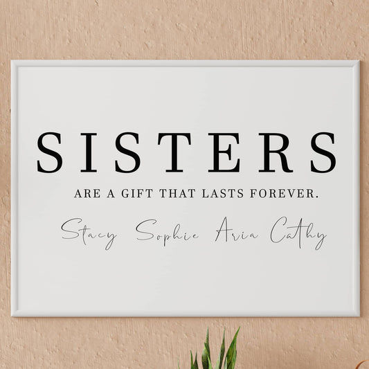 Sisters Are A Gift Artwork